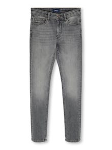 ONLY Skinny Fit Mittlere Taille Jeans -Grey Denim - 15309838
