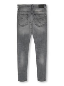 ONLY Jeans Skinny Fit Taille moyenne -Grey Denim - 15309838
