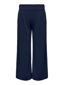 ONLY Regular Fit Trousers -Black Iris - 15309915