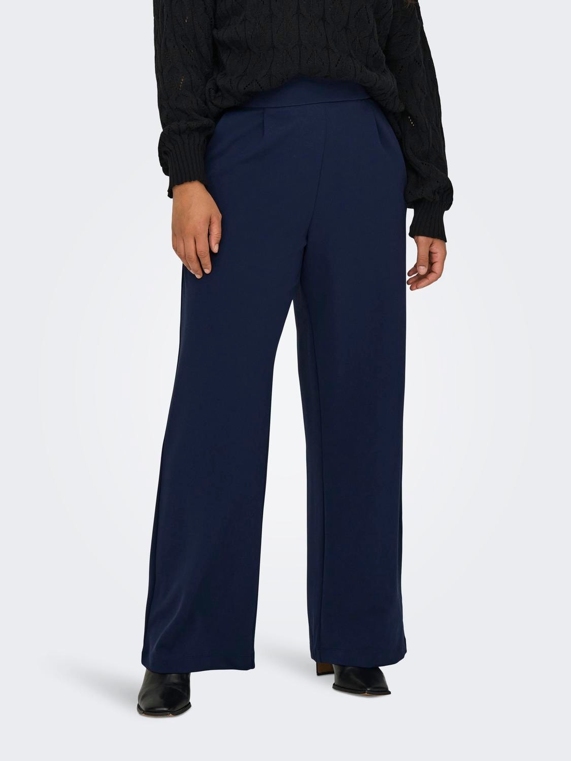 ONLY Pantalons Regular Fit -Black Iris - 15309915
