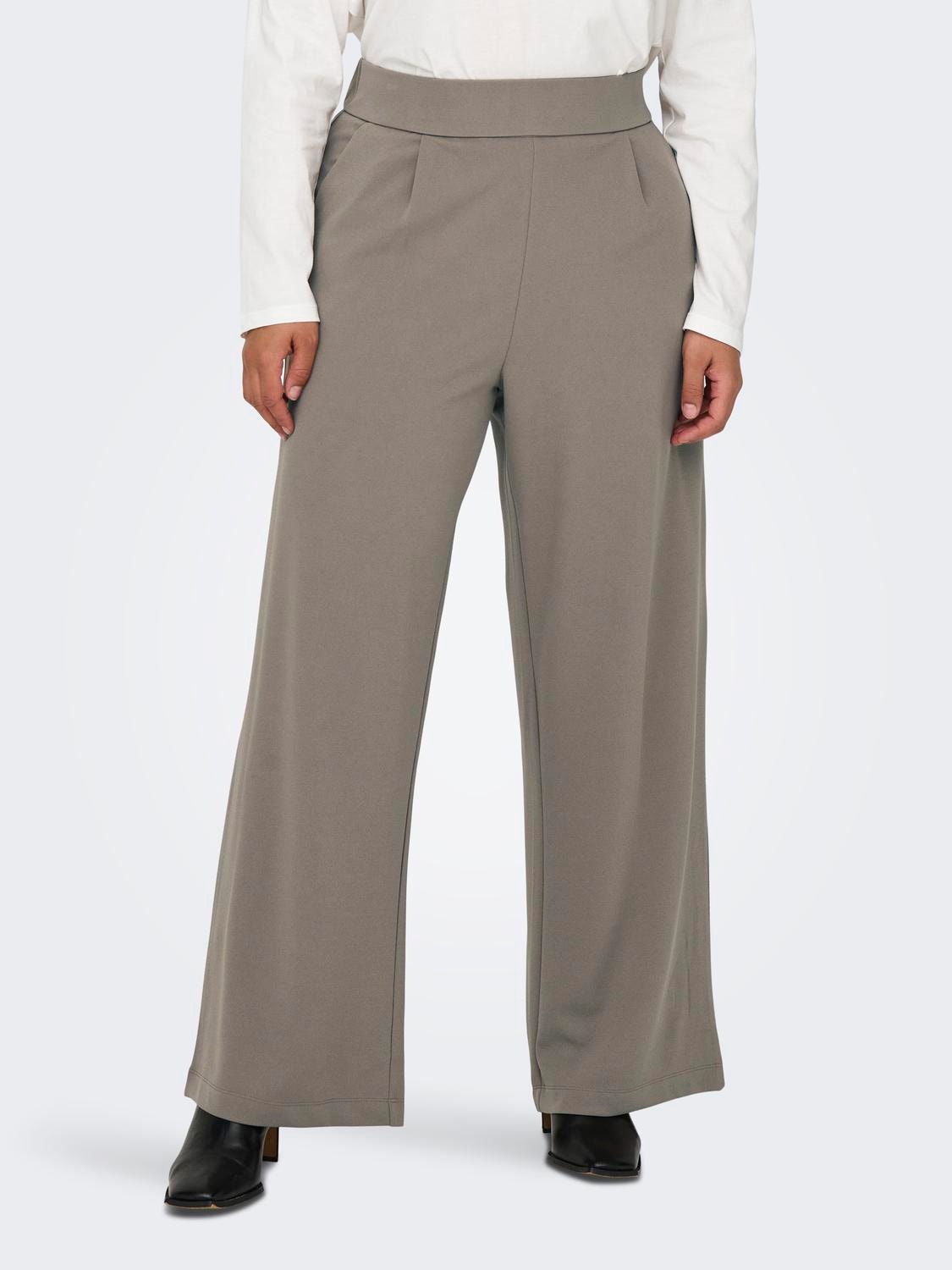 ONLY Pantalons Regular Fit -Driftwood - 15309915