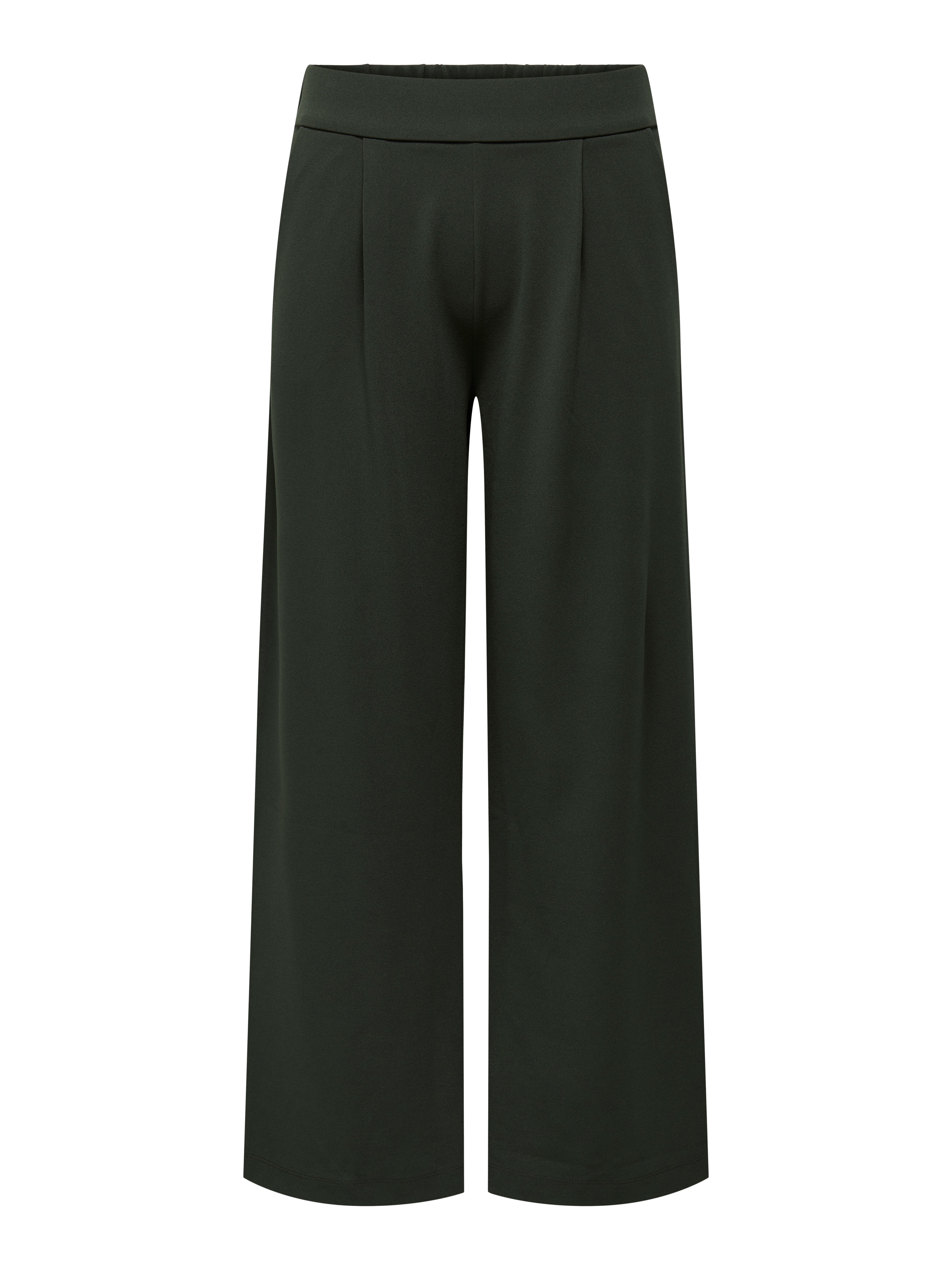 Thumbnail - Carstilla Normal Geschnitten Hose Mit Weitem Beinschnitt