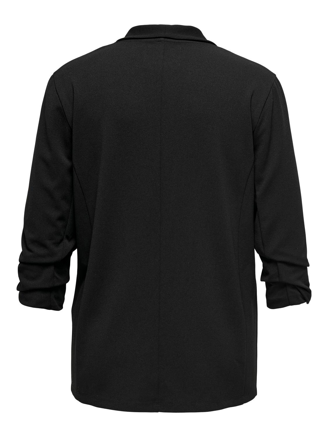 ONLY Curvy blazer with 7/8 sleeves -Black - 15309917