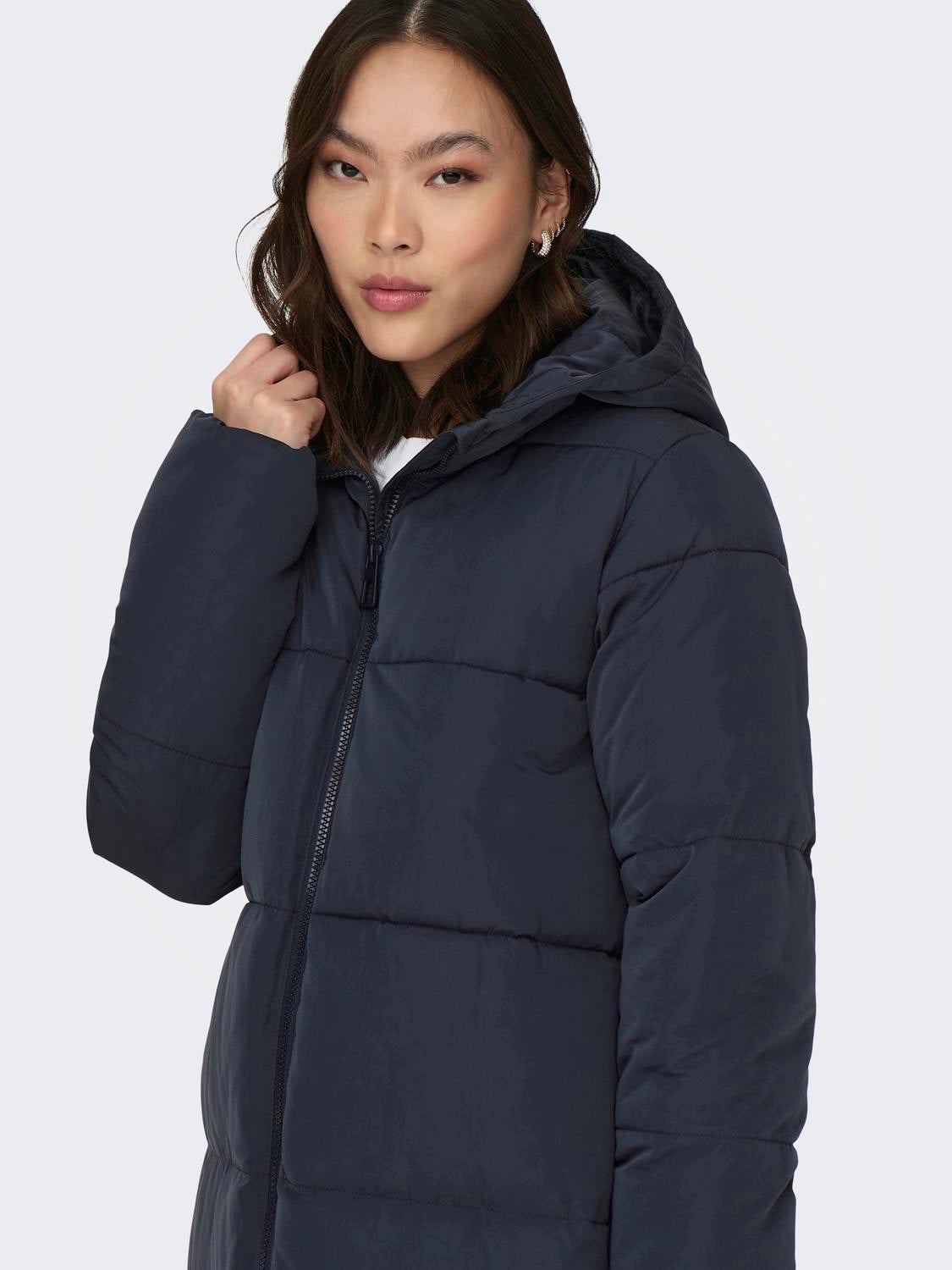 Ingrid hooded jacket deals night blue