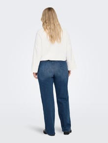 ONLY CARWILLY High waist Wide Leg Fit Jeans -Special Blue Grey Denim - 15310391