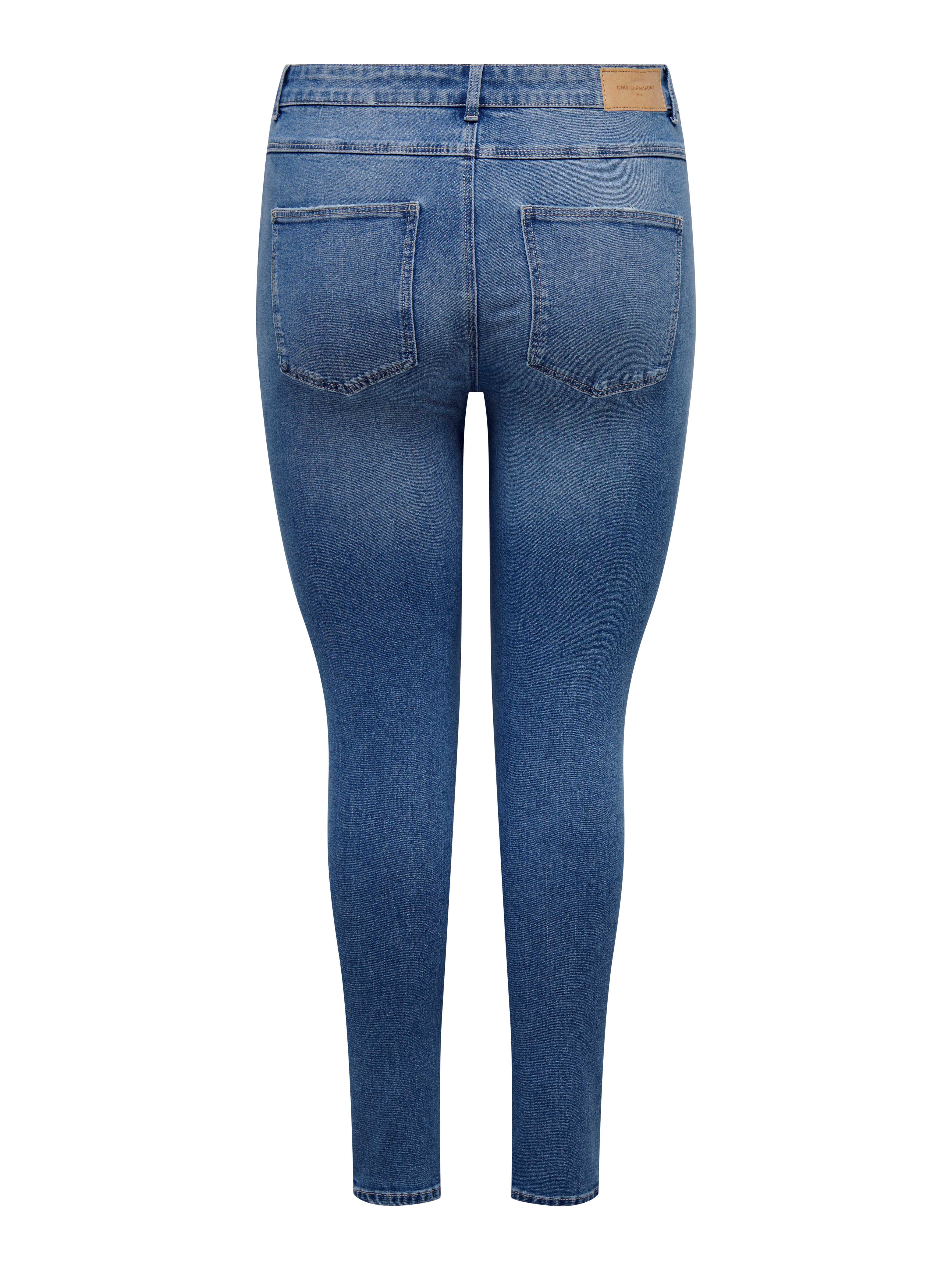 Thumbnail - Carluna Hohe Taille Skinny Fit Jeans