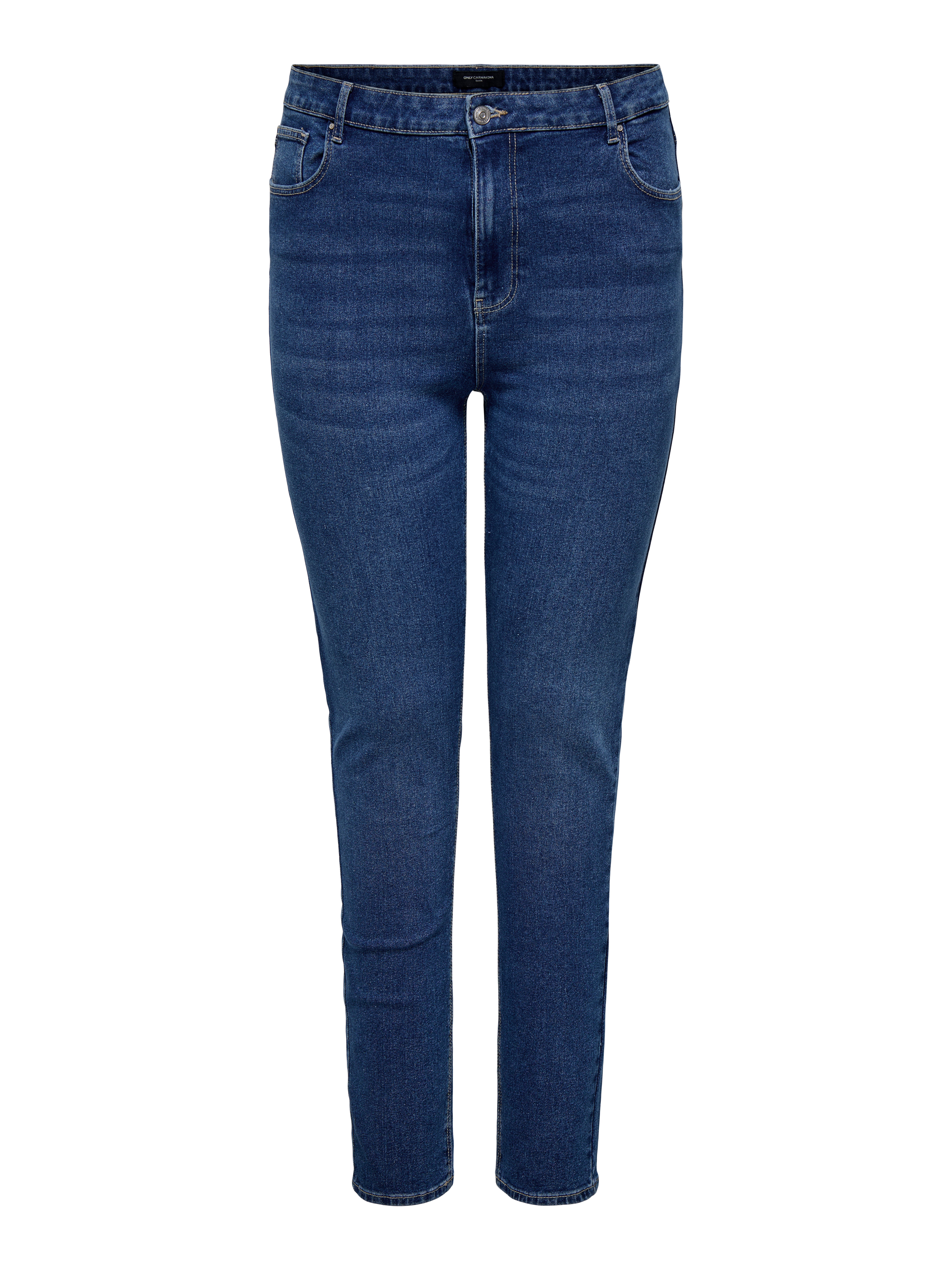Thumbnail - Carluna Hohe Taille Skinny Fit Jeans