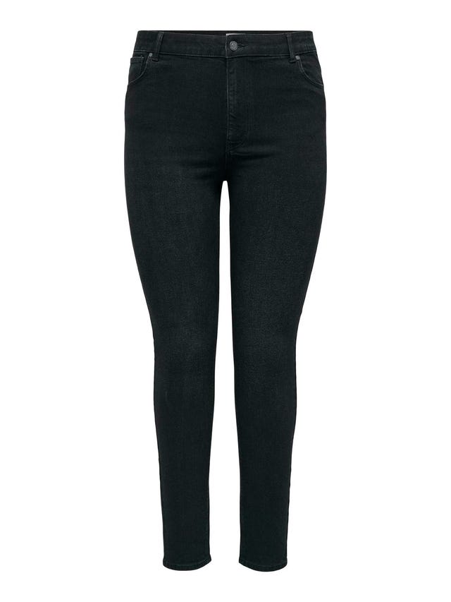 ONLY Skinny Fit Hohe Taille Jeans - 15310450