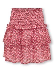 ONLY High waist Mini skirt -Pink Lady - 15310469