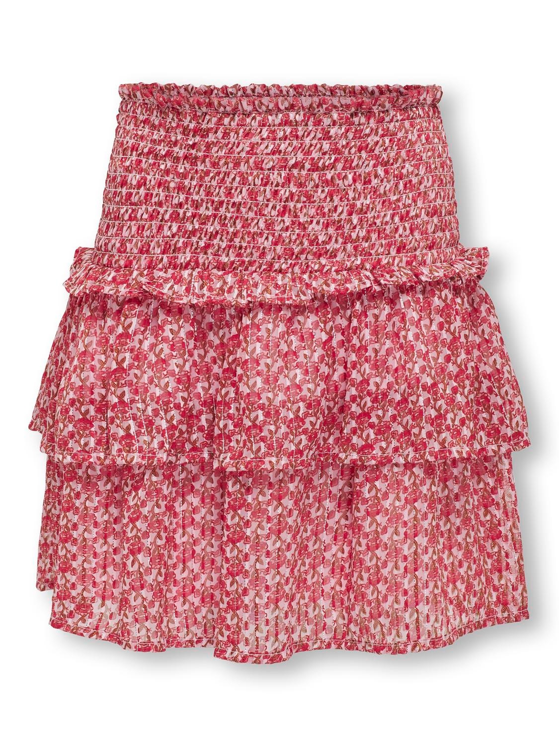 ONLY Minifalda Cintura alta -Pink Lady - 15310469