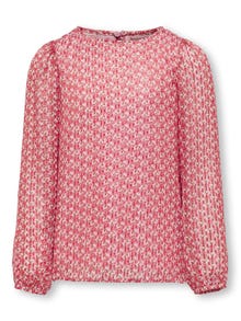 ONLY Top Regular Fit Paricollo -Pink Lady - 15310474