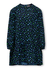 ONLY O-hals kort kjole -Dress Blues - 15310484