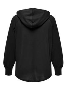 ONLY Regular Fit Hettegenser Sweatshirt -Black - 15310492