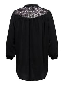 ONLY Tops Corte regular Cuello de camisa -Black - 15310493