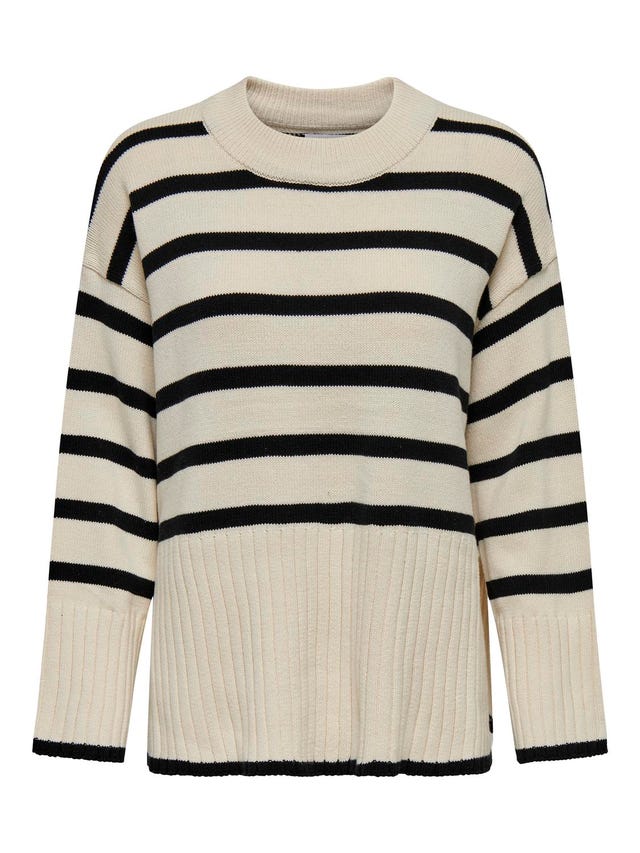 ONLY Loose fit o-neck knit pullover - 15310564