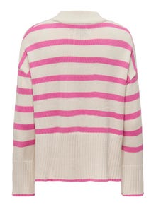 ONLY Loose fit o-neck knit pullover -Birch - 15310564