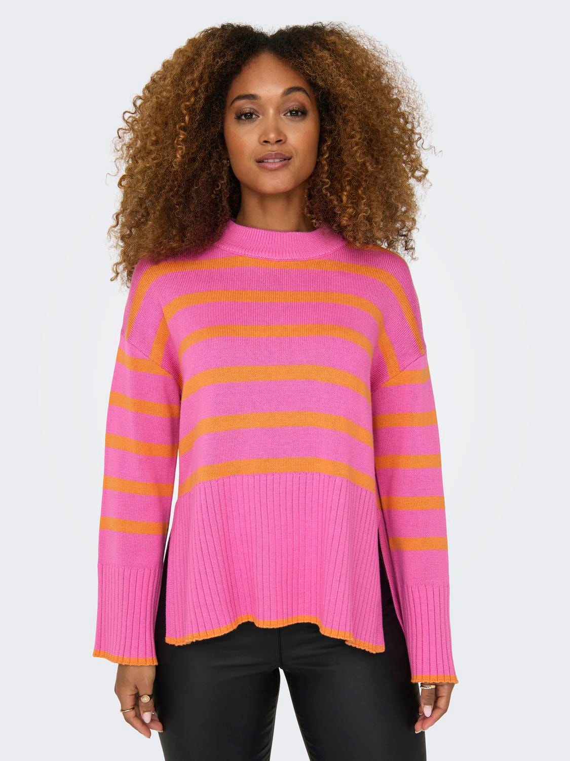 ONLY Round Neck Pullover -Strawberry Moon - 15310564