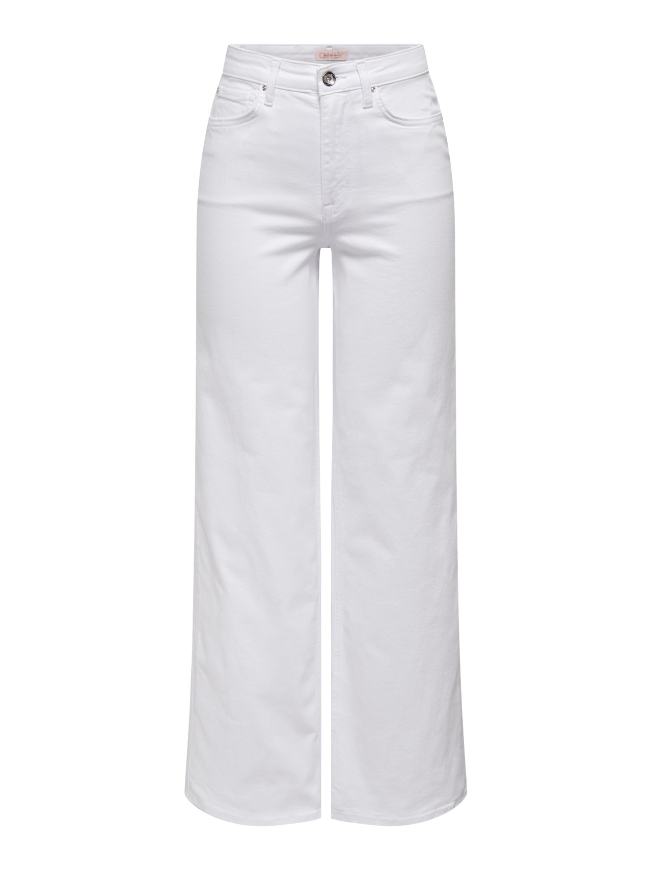 KIDS ONLY Kogsylvie Clean Wide Leg White PIM Noos, wit, 146 KIDS ONLY Kogsylvie Clean Wide Leg White PIM Noos, wit, 146