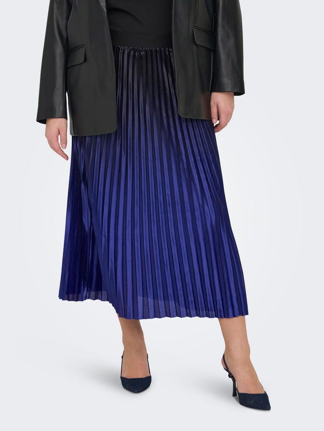 ONLY Curvy midi plisse skirt - 15310684