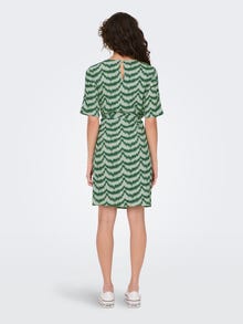 ONLY Mini o-neck dress -Granite Green - 15310739