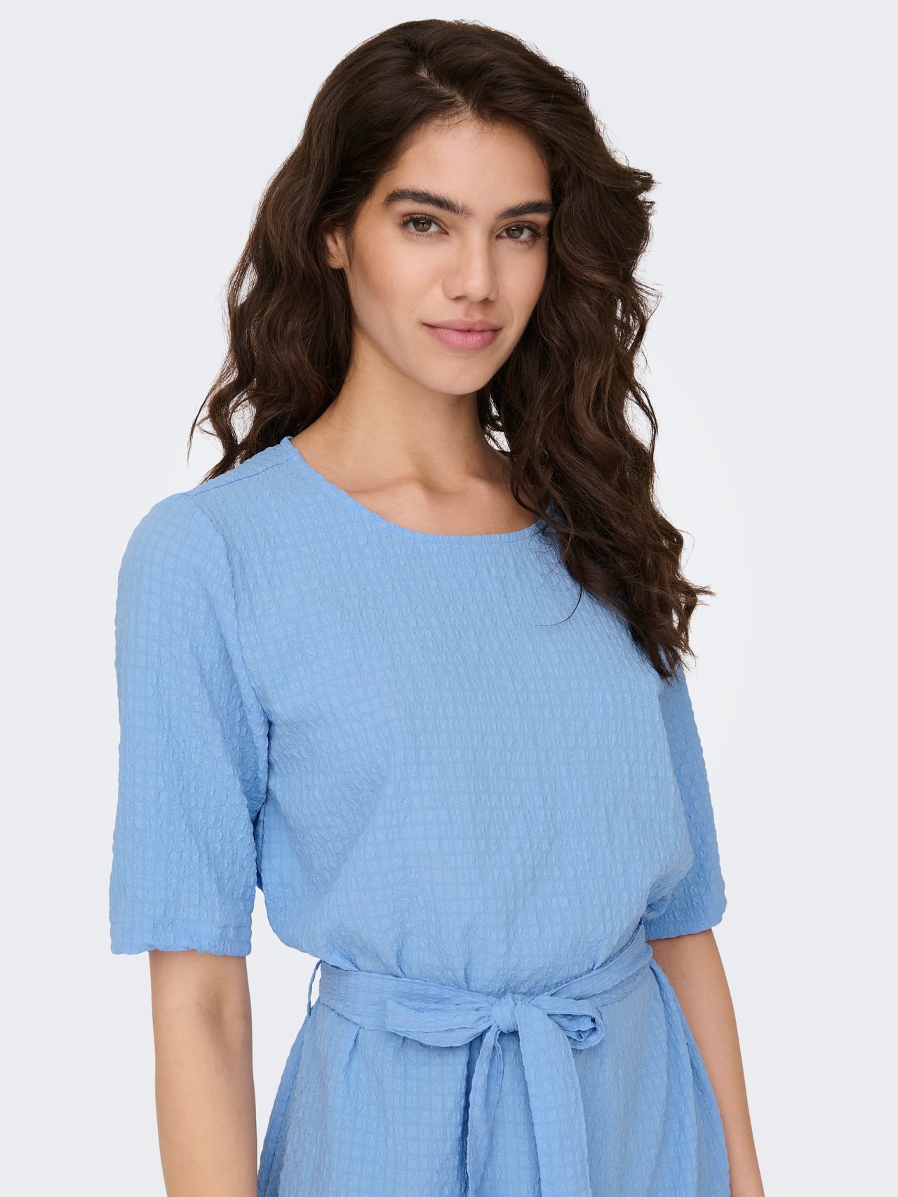 ONLY Mini o-neck dress -Della Robbia Blue - 15310739