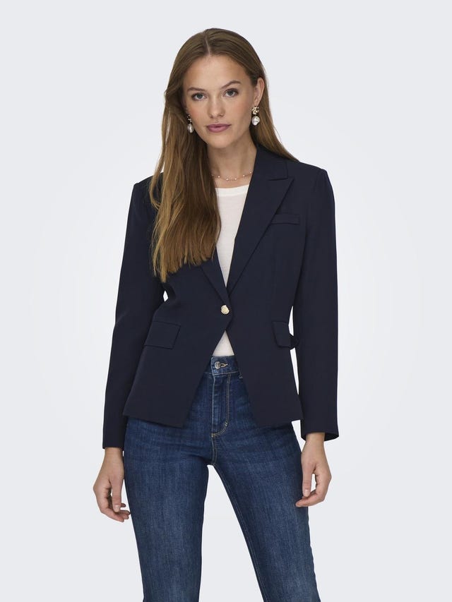 ONLY Blazers Regular Fit Col boutonné - 15310754