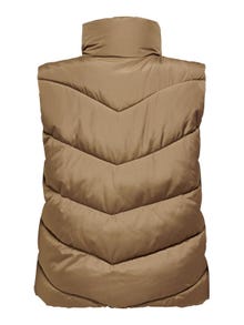 ONLY Gilets anti-froid Col haut -Toasted Coconut - 15310770
