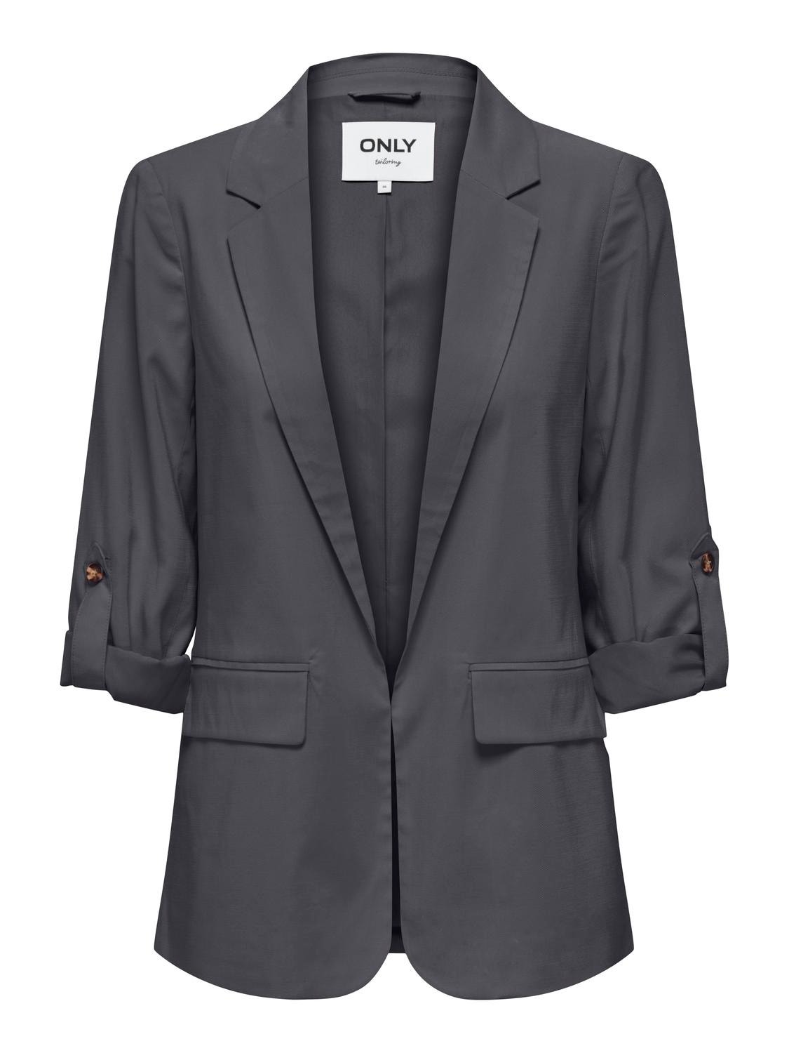 ONLY Blazers Loose Fit Col à revers -Magnet - 15310839