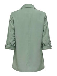 ONLY Loose Fit Reverse Blazer -Lily Pad - 15310839