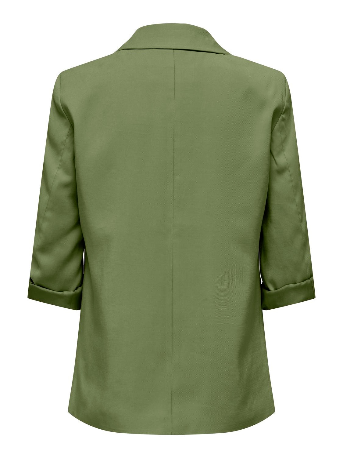 ONLY Long blazer with fold up -Capulet Olive - 15310839