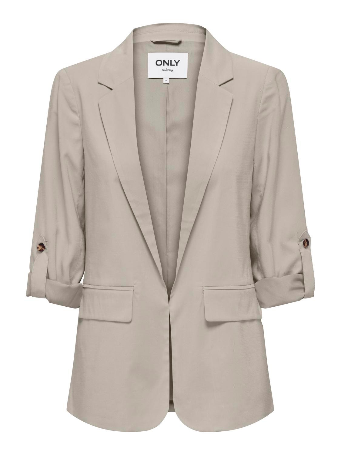 ONLY Long loose blazer -Pure Cashmere - 15310839