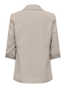 ONLY Long blazer with fold up -Pure Cashmere - 15310839