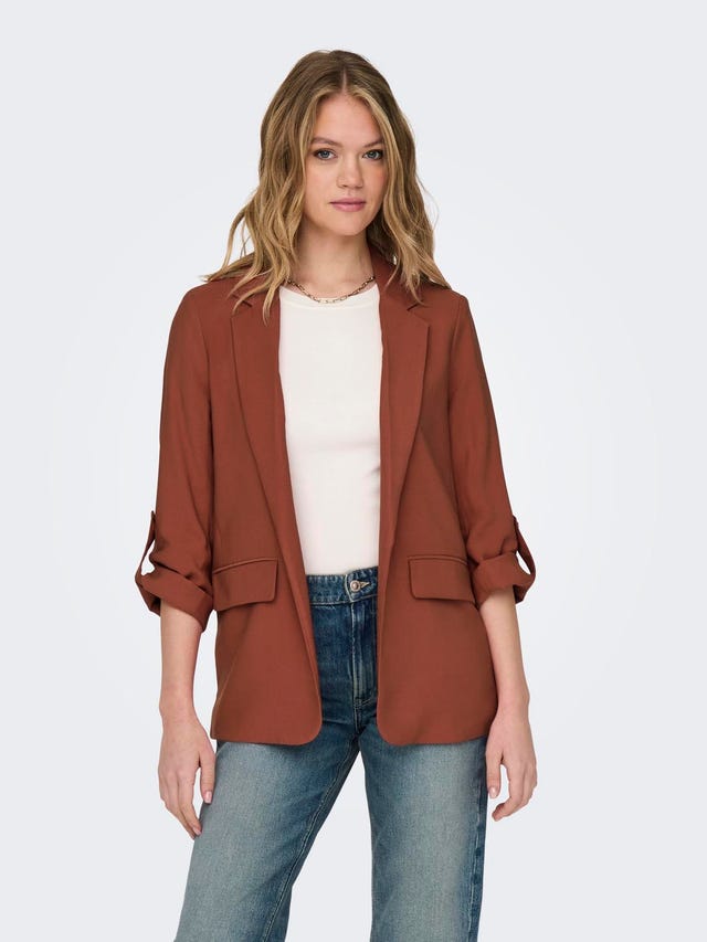 ONLY Loose Fit Reverse Blazer - 15310839