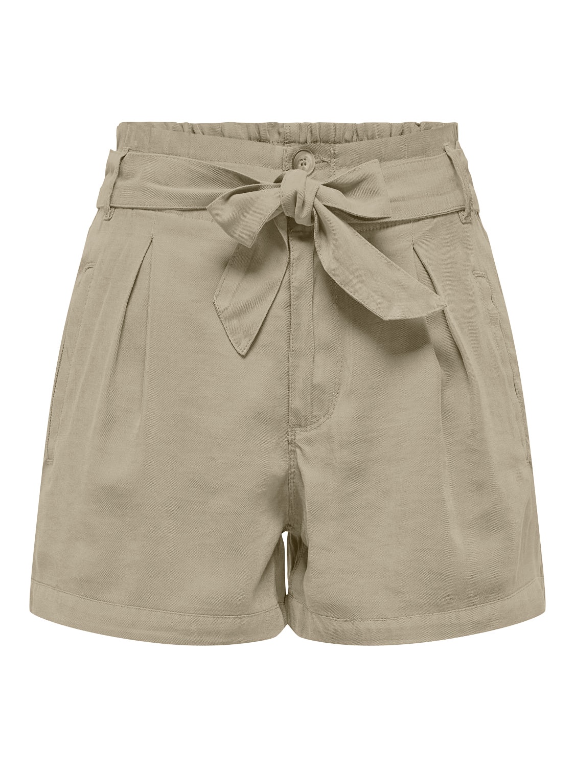 ONLY Regular fit High waist Shorts -Pure Cashmere - 15310845