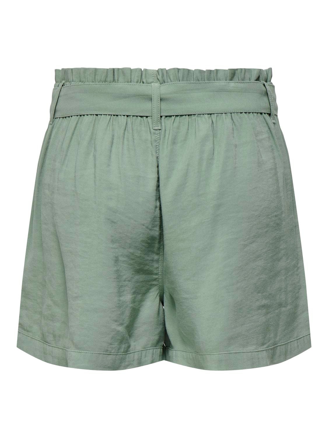 ONLY Shorts Corte regular Cintura alta -Lily Pad - 15310845