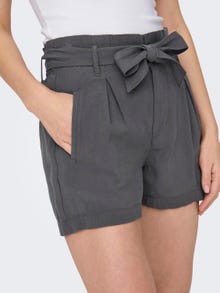 ONLY Shorts Regular Fit Taille haute -Magnet - 15310845