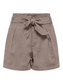 ONLY ONLARIS Cintura alta Corte regular Shorts -Fungi - 15310845