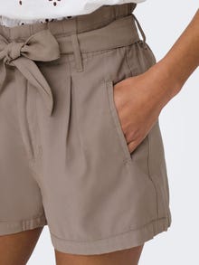 ONLY ONLARIS High waist Regular Fit Shorts -Fungi - 15310845