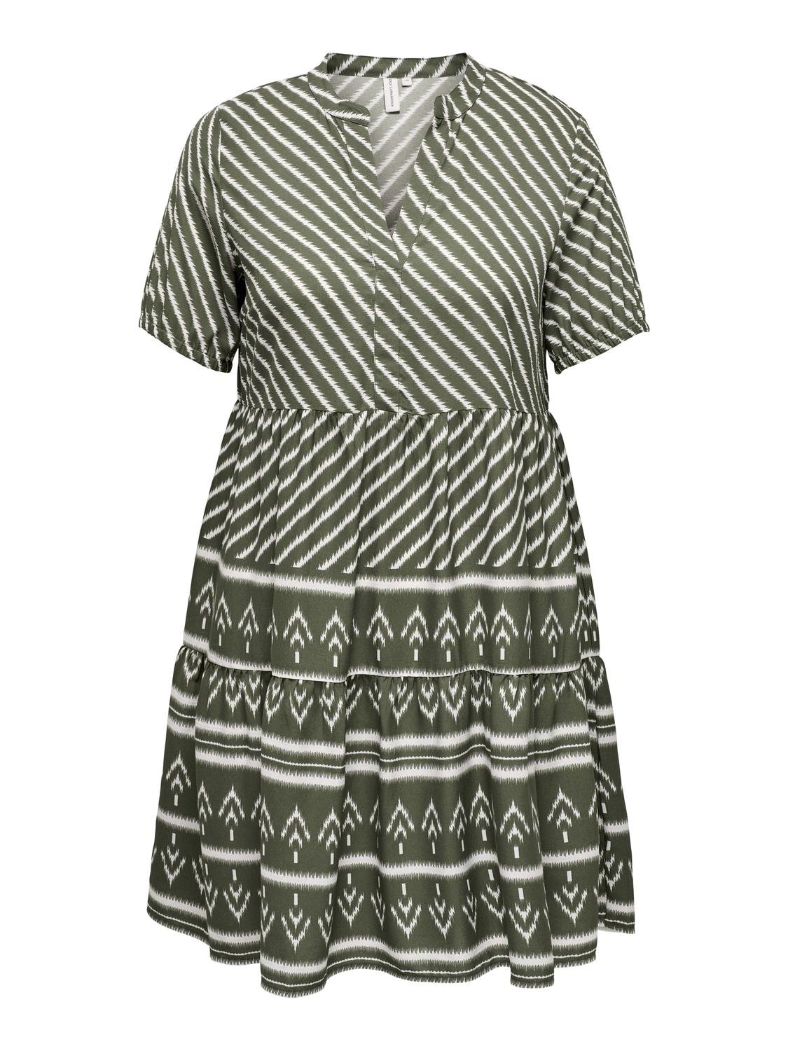 ONLY Curvy printed dress -Kalamata - 15310858