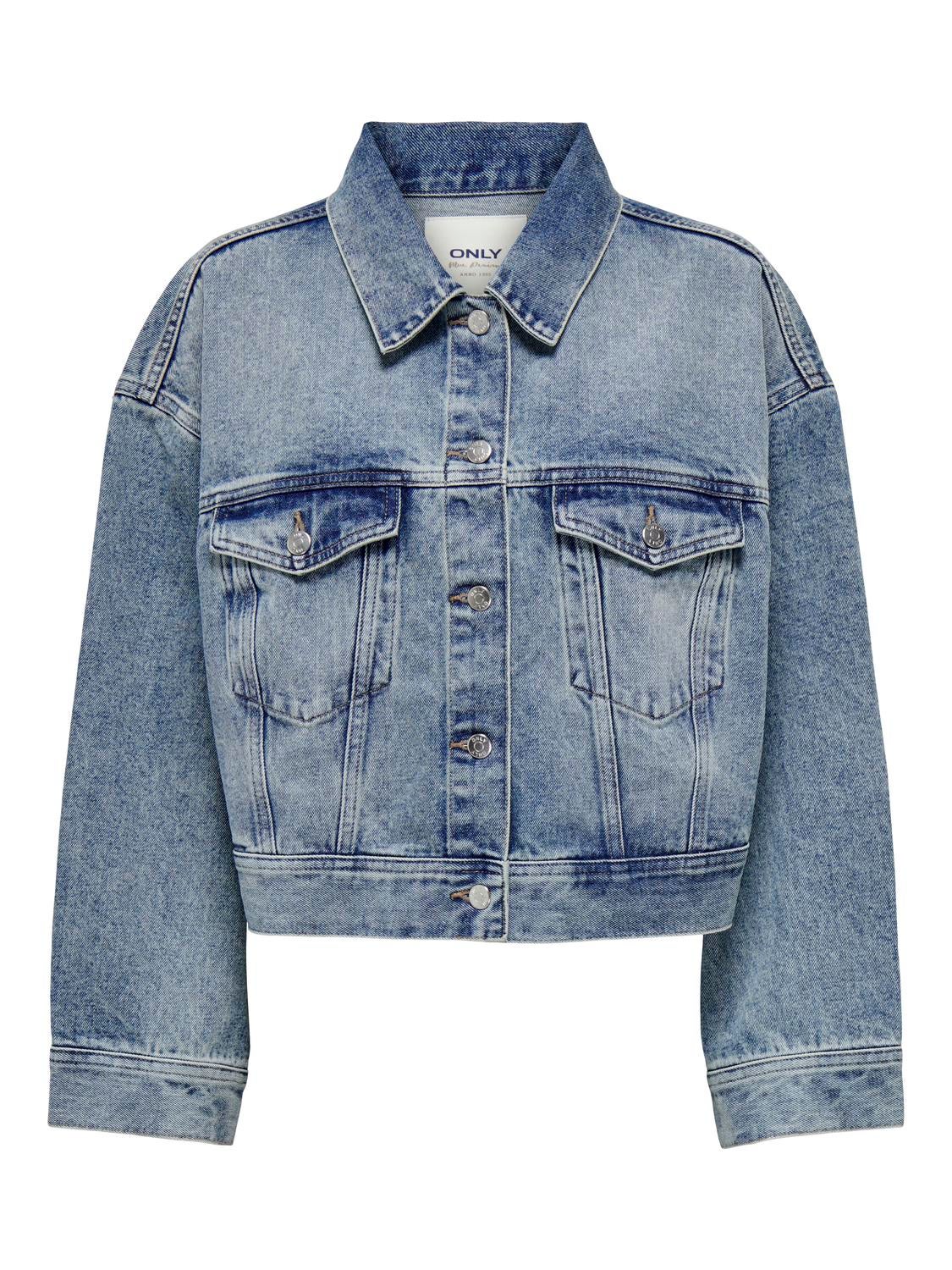 ONLLEIGH Denim jacket | Medium Blue | ONLY®