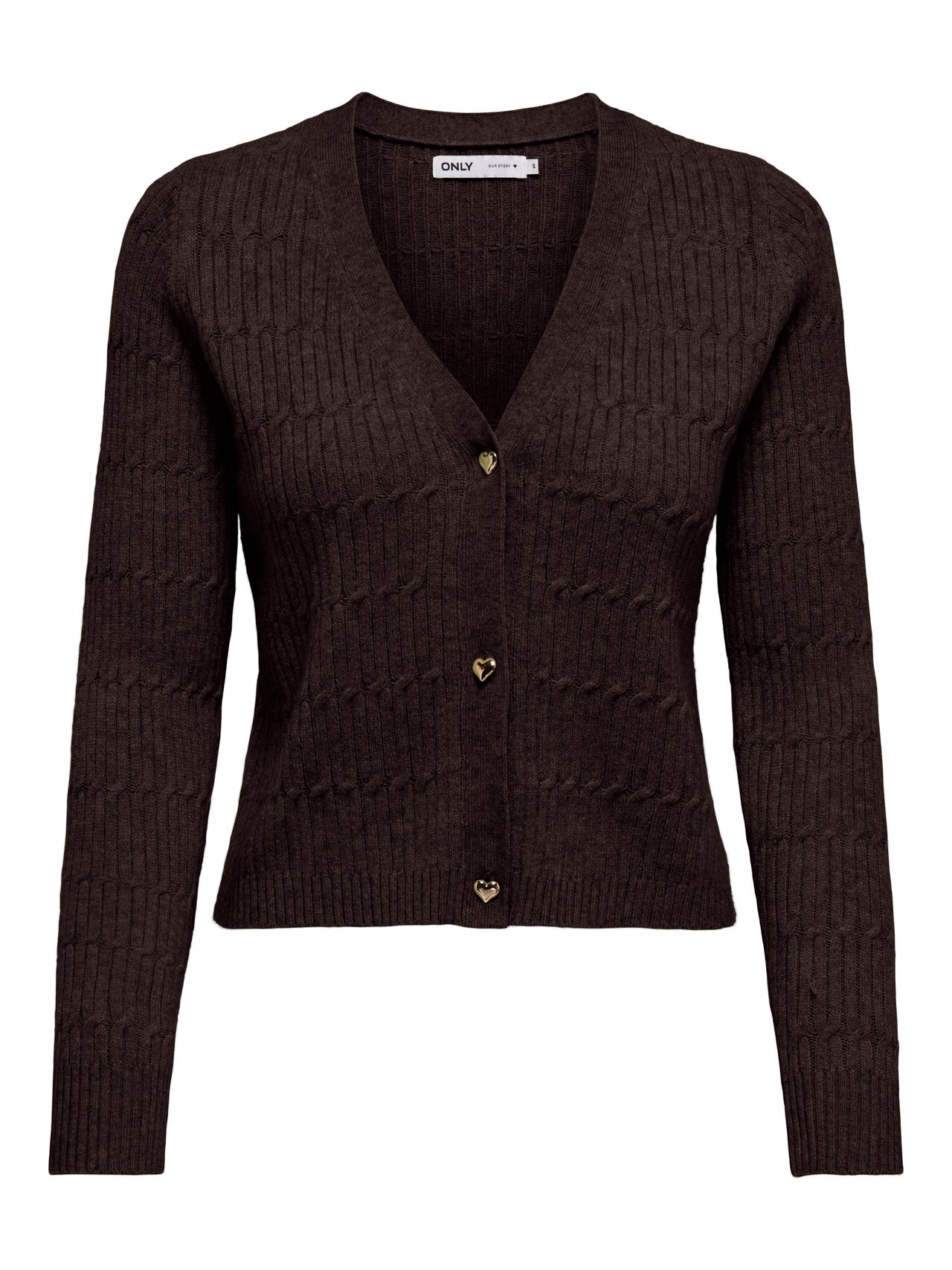 ONLY ONLKATIA Cardigan -Black Coffee - 15310902