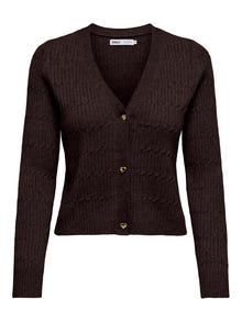 ONLY ONLKATIA Cardigan -Black Coffee - 15310902