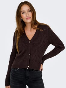 ONLY ONLKATIA Cardigan -Black Coffee - 15310902