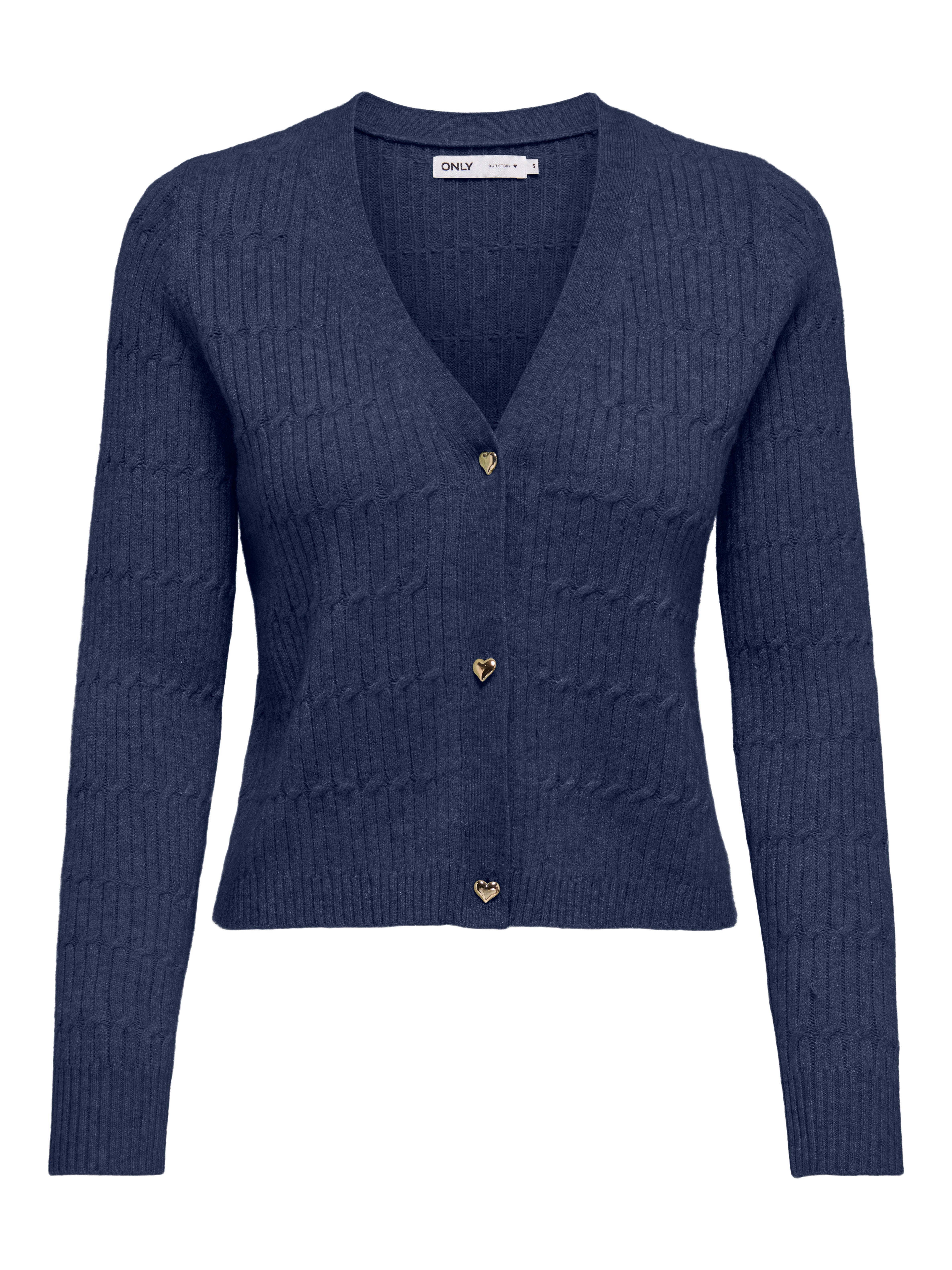 Only ONLROSETTE LS CARDIGAN CS KNT 15259423 zwart kopen bij The Stone Only ONLROSETTE LS CARDIGAN CS KNT 15259423 zwart kopen bij The Stone