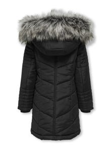 ONLY Hood Coat -Black - 15310925