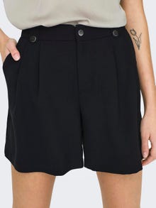 ONLY Normal geschnitten Hohe Taille Shorts -Black - 15310953