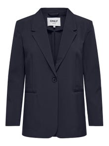 ONLY Solid colored blazer -Night Sky - 15310964