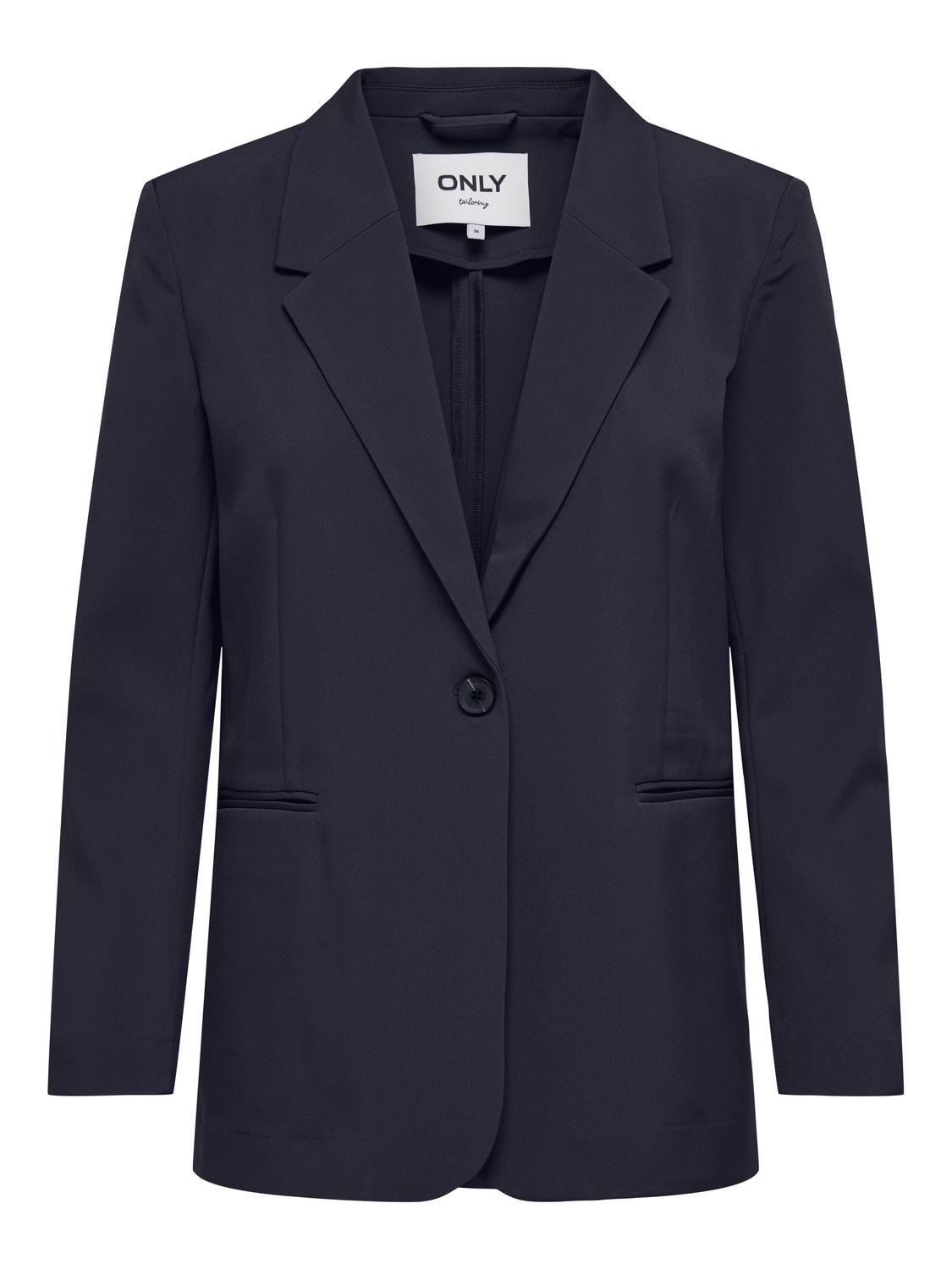 ONLY Solid colored blazer -Night Sky - 15310964