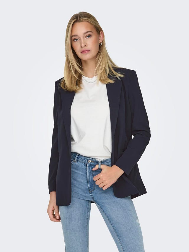 ONLY Blazers Regular Fit Col à revers - 15310964