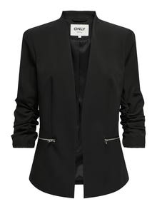 ONLY Blazers Corte regular Cuello alto -Black - 15310965